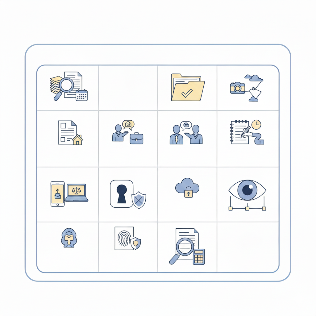 best practices for effective evidence gathering in divorce